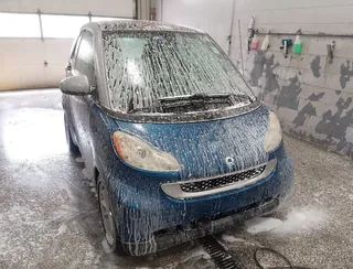 Smart ForTwo: foam bath